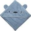 Sebra Hættehåndklæde, Milo, Powder Blue -Baby Bonus 101010005