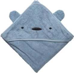 Sebra Hættehåndklæde, Milo, Powder Blue