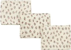 3 PACK MUSLIN CLOTH GOTS