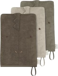 3 PACK WASH CLOTH ANIMAL