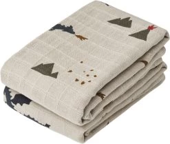 Liewood Lewis Muslin Cloth 2-pack