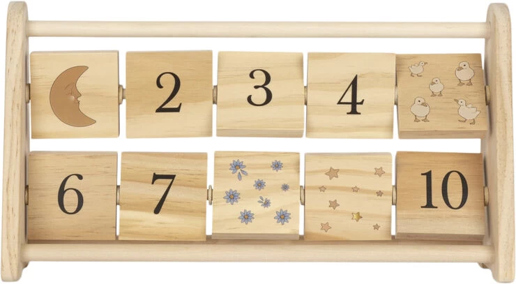 WOODEN NUMBER FRAME 5 WOODEN NUMBER FRAME - Billede 3