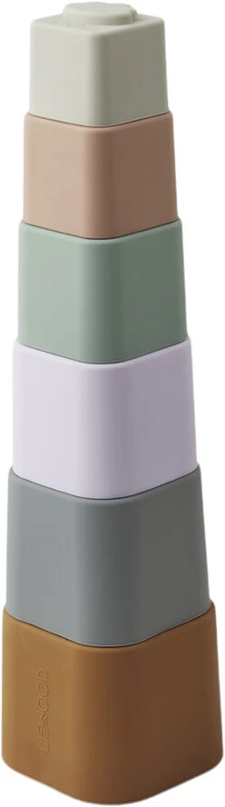 Liewood Zuzu Stacking Cups 4 Liewood Zuzu Stacking Cups - Billede 2