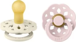 BIBS Boheme 2 PACK Latex Size 1 Ivory/Blossom