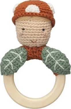 Sebra Hæklet Rangle På Træring, Pixie