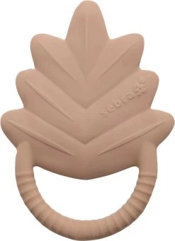 Sebra Naturgummi-latex Bidering, Blad, Misty Rose