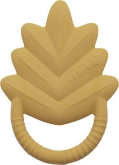 Sebra Naturgummi-latex Bidering, Blad, Chanterelle Yellow