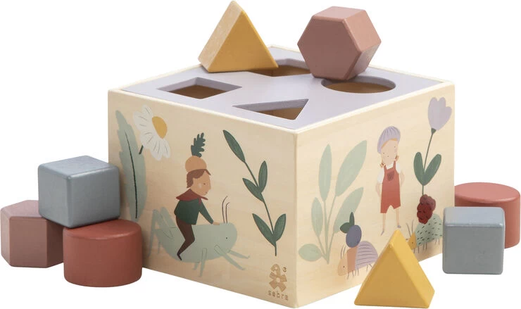 Sebra Puttekasse I Træ, Pixie Land 3 Sebra Puttekasse I Træ, Pixie Land