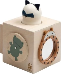 Sebra Aktivitetsfirkant I Træ, Woodland