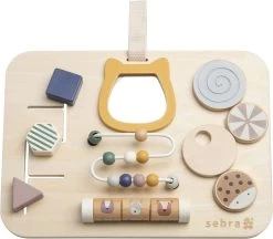 Sebra Aktivitetspanel I Træ, Woodland