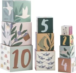 Sebra Stabelkasser, 10 Stk., Pixie/Dragon