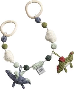 Sebra Hæklet Barnevognskæde, Dragon Tales