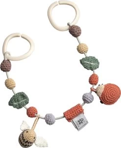 Sebra Hæklet Barnevognskæde, Pixie Land