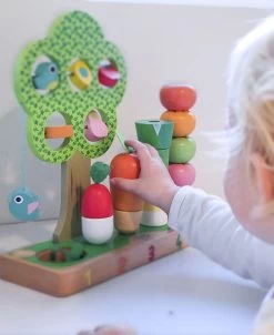 Vilac - Lær At Tælle - Grøntsager -Baby Bonus 3048700024695 3