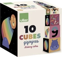 Vilac - Stableklodser I Regnbuefarver Af Andy Westface -Baby Bonus 3048700074003 3