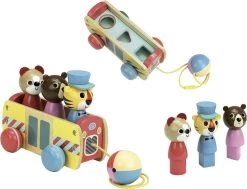 Vilac - Træklegetøj - Bus -Baby Bonus 3048700077363 3