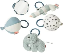 Done By Deer Aktivitets Legetæppe, Blå 7 Done By Deer Aktivitets Legetæppe, Blå -Baby Bonus 40622 2