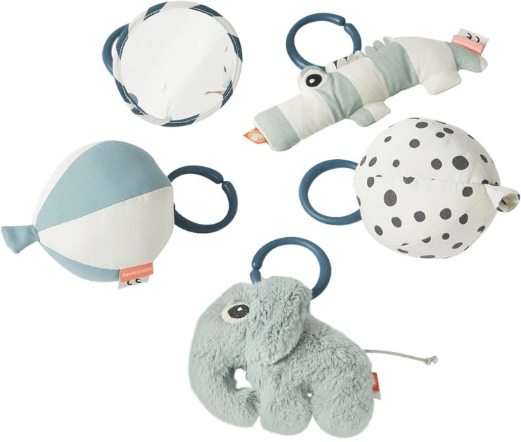 Done By Deer Aktivitets Legetæppe, Blå 5 Done By Deer Aktivitets Legetæppe, Blå - Billede 3