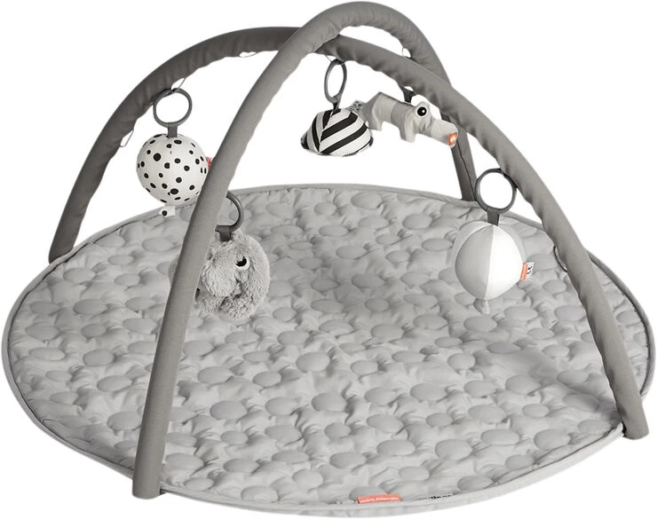 Done By Deer Aktivitets Legetæppe, Grå 4 Done By Deer Aktivitets Legetæppe, Grå - Billede 2