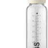 BIBS Baby Glass Bottle Complete Set Latex 225ml Ivory -Baby Bonus 5004216 5713795220915 BIBS BabyGlassBottle CompleteSet225ml Ivory 2000x2000