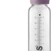 BIBS Baby Glass Bottle Complete Set Latex 225ml Mauve -Baby Bonus 5014300 5713795244225 BIBS BabyGlassBottle CompleteSet225ml Mauve 2000x2000