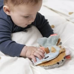 Done By Deer Sensorisk Baby Aktivitetsbog Sea Friends Farve Mix -Baby Bonus 5712643025788 3