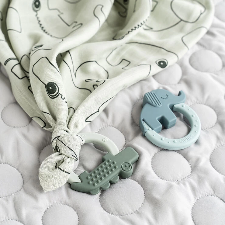 Done By Deer Biderangle 2 Stk Deer Friends Grøn/Blå 6 Done By Deer Biderangle 2 Stk Deer Friends Grøn/Blå - Billede 4