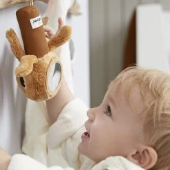 Done By Deer Sanserangle M/spejl Jelly Mustard -Baby Bonus 5712643034193 4