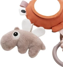 Done By Deer To Go Aktivitetsspejl Happy Clouds Papaya -Baby Bonus 5712643043294 2