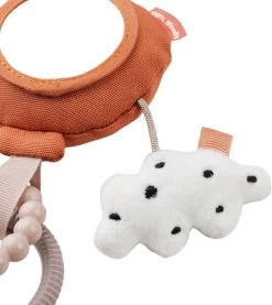 Done By Deer To Go Aktivitetsspejl Happy Clouds Papaya -Baby Bonus 5712643043294 4