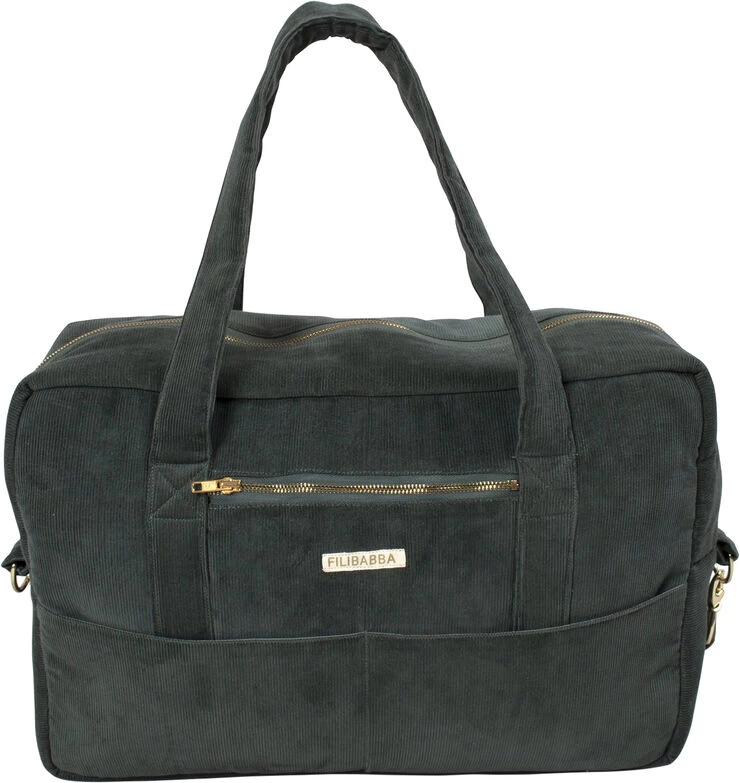 Filibabba Mommy Bag - Fløjl, Pine Green 3 Filibabba Mommy Bag - Fløjl, Pine Green