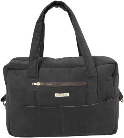 Filibabba Mommy Bag - Fløjl, Stone Grey