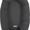 Filibabba Babynest - Fløjl - Stone Grey -Baby Bonus 5712804013098 1