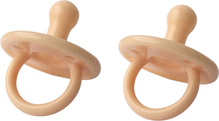 Filibabba Silikone Sut 2-pak - Peach 6 Filibabba Silikone Sut 2-pak - Peach - Billede 4