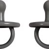 Filibabba Silikone Sut 2-pak - Stone Grey -Baby Bonus 5712804016716