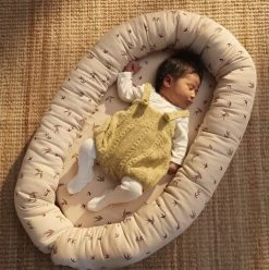 Filibabba Babynest - Dancing Swallow Rose -Baby Bonus 5712804018291 9