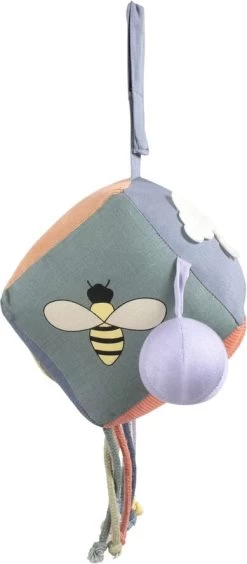 Filibabba Aktivitetslegetøj Soft Cube Multicolor -Baby Bonus 5712804018888 4