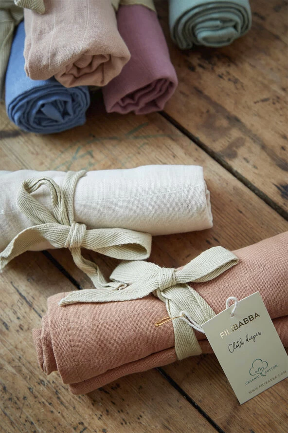 Filibabba Stofble GOTS - Muslin Tender Green 5 Filibabba Stofble GOTS - Muslin Tender Green - Billede 3