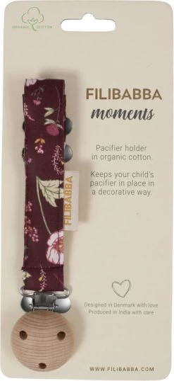 Filibabba Suttesnor Med Velcro - Fall Flowers