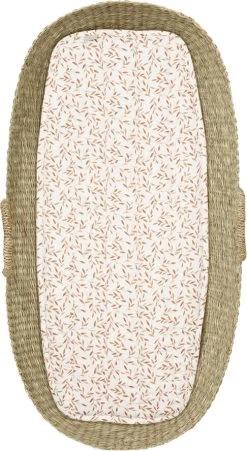 Cam Cam Copenhagen Changing Basket Liner - OCS Caramel Leaves