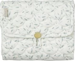 Cam Cam Copenhagen Changing Mat, Quilted - OCS Green Leaves