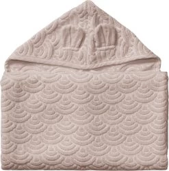 Cam Cam Copenhagen Towel, Junior, Hooded W/ Ears, 70x130cm - GOTS Dusty Rose