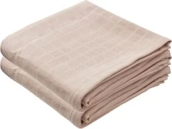 Muslin Cloth, 2-pack - GOTS Blossom Pink