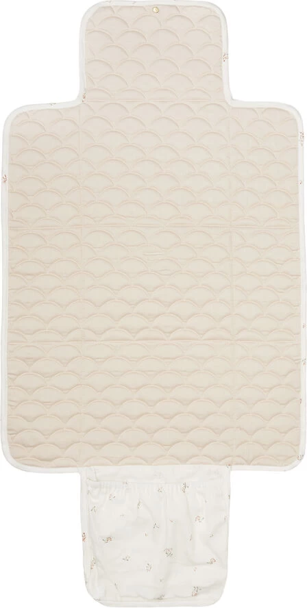 Cam Cam Copenhagen Changing Mat, Quilted - OCS Poppies/Shell 4 Cam Cam Copenhagen Changing Mat, Quilted - OCS Poppies/Shell - Billede 2