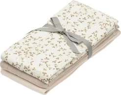 Cam Cam Copenhagen Muslin Cloth, 3-pack - GOTS Mix Lierre, Almond, Hazel