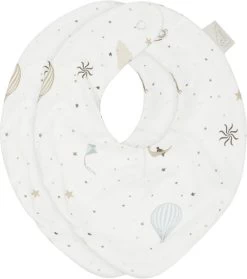 Cam Cam Copenhagen Bandana Bib, Jersey, 2-Pack - GOTS Dreamland