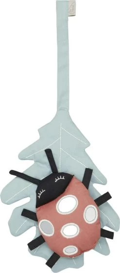 Cam Cam Copenhagen Activity Toy - OCS Ladybug, Dusty Green