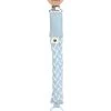 BIBS Pacifier Clip Braided Baby Blue/Ivory