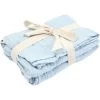 BIBS Muslin Cloth 2-pack 70x70 Cm Baby Blue -Baby Bonus 5713795242139