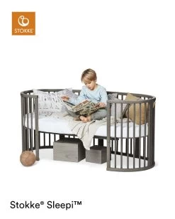 Stokke Sleepi Junior Extension Hazy Grey -Baby Bonus 7040351046084 2